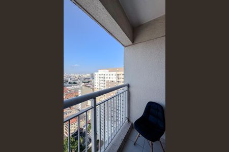 Varanda da Sala de apartamento à venda com 2 quartos, 51m² em Brás, São Paulo