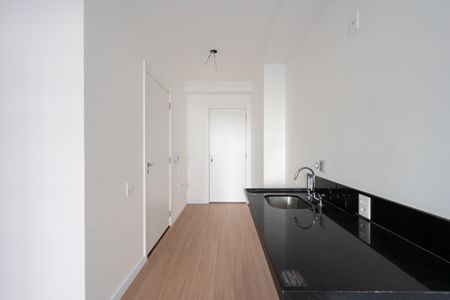 Cozinha de kitnet/studio à venda com 1 quarto, 35m² em Vila Clementino, São Paulo