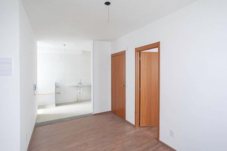 Sala de apartamento para alugar com 2 quartos, 54m² em Vila Real (justinopolis), Ribeirão das Neves