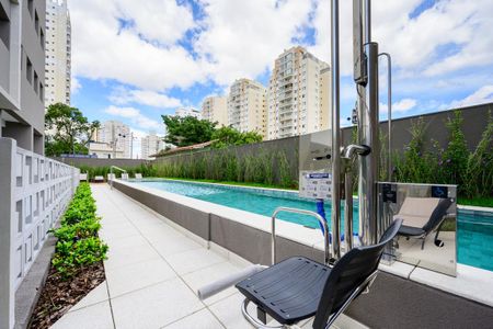 Studio para alugar com 25m², 1 quarto e 1 vagaPiscina 