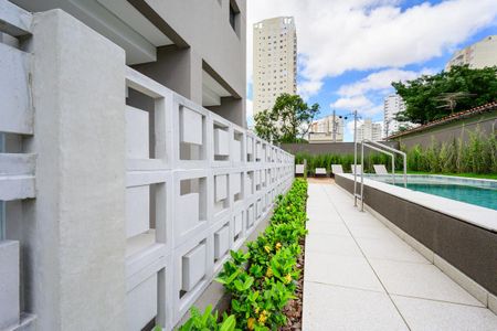 Studio para alugar com 25m², 1 quarto e 1 vagaPiscina 