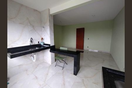 Cozinha de kitnet/studio para alugar com 1 quarto, 35m² em Jardim Patricia, Uberlândia