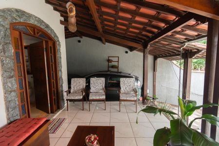 Varanda da Sala de casa à venda com 3 quartos, 225m² em Teixeira Dias, Belo Horizonte