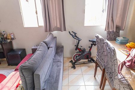 Sala de apartamento à venda com 3 quartos, 76m² em São João Batista, Belo Horizonte