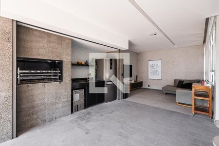 Studio à venda com 26m², 1 quarto e sem vagaChurrasqueira