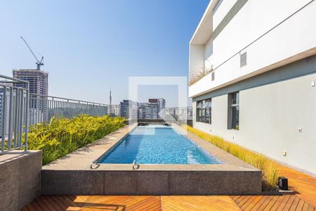 Studio à venda com 26m², 1 quarto e sem vagaPiscina