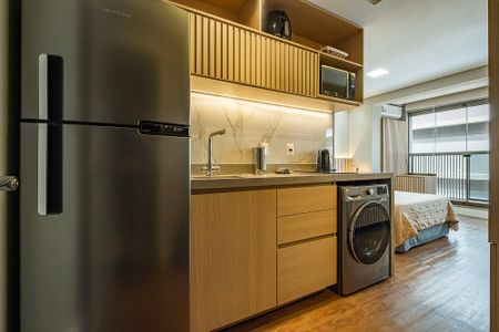 Studio à venda com 26m², 1 quarto e sem vagaStudio