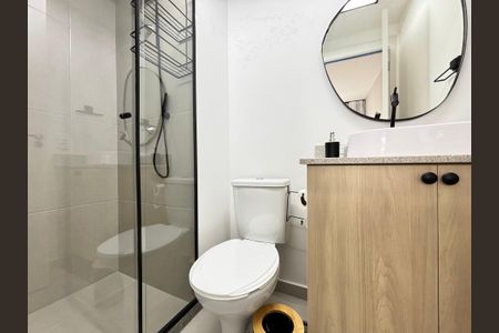 Apartamento para alugar com 30m², 1 quarto e sem vaga Apartamento para alugar com 30m², 1 quarto e sem vagaBanheiro da Suíte