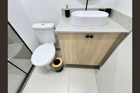 Apartamento para alugar com 30m², 1 quarto e sem vaga Apartamento para alugar com 30m², 1 quarto e sem vagaBanheiro da Suíte