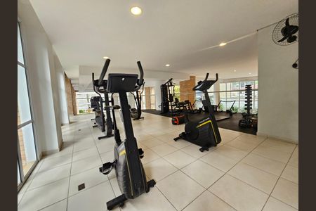 Apartamento para alugar com 47m², 1 quarto e 1 vaga Apartamento para alugar com 47m², 1 quarto e 1 vagaAcademia