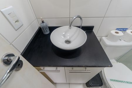 Banheiro de apartamento para alugar com 1 quarto, 48m² em Bela Vista, São Paulo