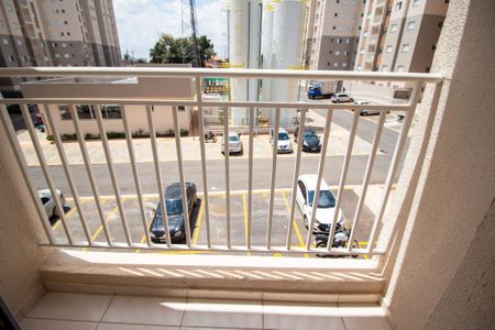 Varanda da Sala  de apartamento para alugar com 2 quartos, 42m² em Júlio de Mesquita Filho, Sorocaba