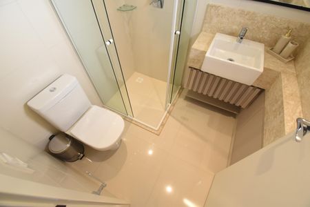 Apartamento para alugar com 50m², 1 quarto e 1 vagaBanheiro da Suíte