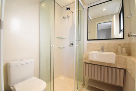 Apartamento para alugar com 50m², 1 quarto e 1 vagaBanheiro da Suíte