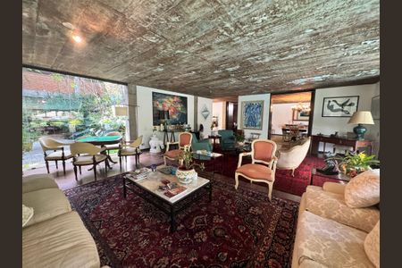 Sala de visita  de casa à venda com 4 quartos, 875m² em Jardim Guedala, São Paulo