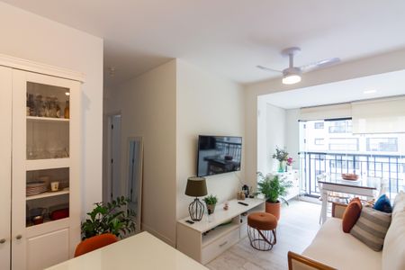 Sala  de apartamento para alugar com 2 quartos, 62m² em Continental, Osasco