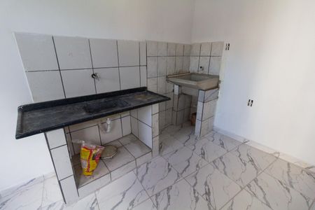 Sala, Cozinha e área  de serviço de casa para alugar com 1 quarto, 43m² em Jardim Matarazzo, São Paulo
