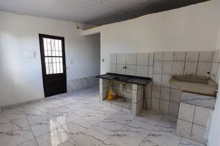 Sala, Cozinha e área  de serviço de casa para alugar com 1 quarto, 43m² em Jardim Matarazzo, São Paulo