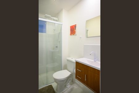 Apartamento para alugar com 35m², 1 quarto e sem vaga Apartamento para alugar com 35m², 1 quarto e sem vagaBanheiro