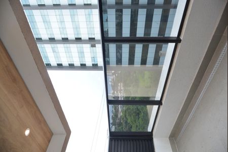 Varanda da Sala de apartamento para alugar com 1 quarto, 38m² em Jardim, Santo André