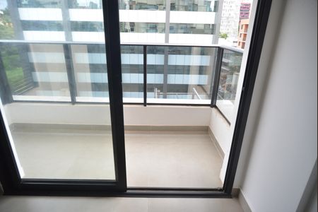 Varanda da Sala de apartamento para alugar com 1 quarto, 38m² em Jardim, Santo André