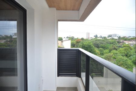 Varanda da Sala de apartamento para alugar com 1 quarto, 38m² em Jardim, Santo André