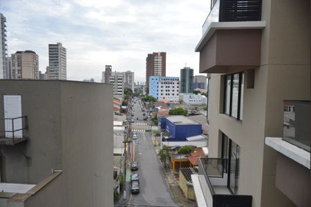 Varanda da Sala de apartamento para alugar com 1 quarto, 38m² em Jardim, Santo André