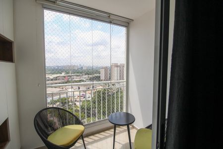 Varanda da Sala de apartamento para alugar com 2 quartos, 78m² em Jaguaré, São Paulo