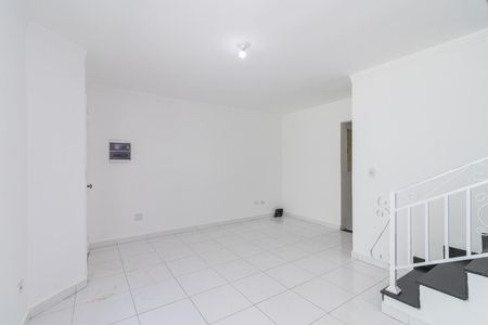 Sala de casa de condomínio para alugar com 3 quartos, 129m² em Vila Guilhermina, São Paulo