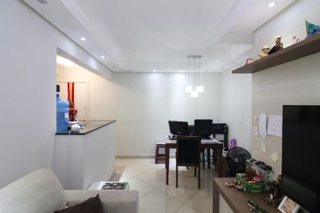 Sala  de apartamento à venda com 2 quartos, 56m² em Jardim Independencia, São Bernardo do Campo