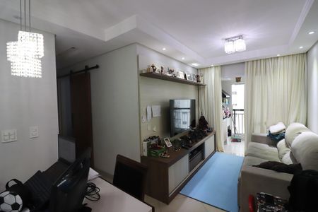 Sala  de apartamento à venda com 2 quartos, 56m² em Jardim Independencia, São Bernardo do Campo