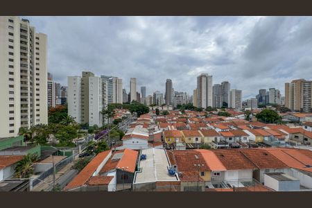 Vista de apartamento à venda com 2 quartos, 78m² em Brooklin Novo, São Paulo