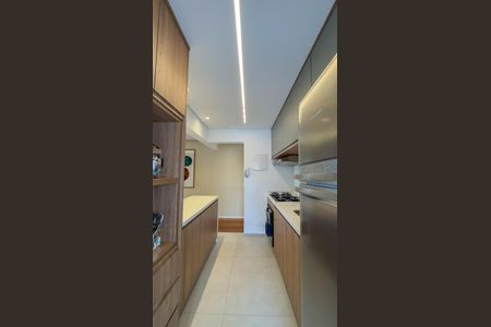 Apartamento à venda com 78m², 2 quartos e 2 vagasCozinha e Área de Serviço