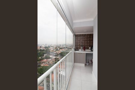 Varanda da Sala de apartamento para alugar com 2 quartos, 47m² em Vila Galvão, Guarulhos