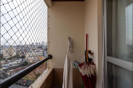 Varanda da Sala de apartamento à venda com 3 quartos, 92m² em Vila Nova Cachoeirinha, São Paulo