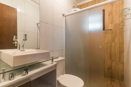 Casa de condomínio para alugar com 64m², 2 quartos e 1 vagaBanheiro