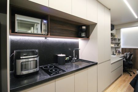 Studio para alugar com 45m², 1 quarto e sem vaga Studio para alugar com 45m², 1 quarto e sem vagaCozinha