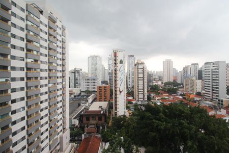 Vista de kitnet/studio para alugar com 1 quarto, 45m² em Vila Olímpia, São Paulo
