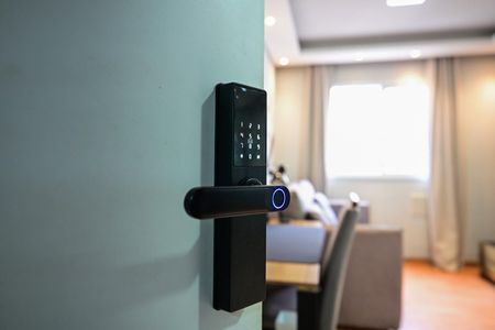 Apartamento para alugar com 40m², 2 quartos e 1 vagaFechadura Eletrônica