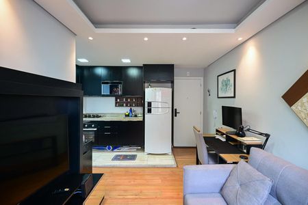 Sala de apartamento para alugar com 2 quartos, 40m² em Paraíso do Morumbi, São Paulo