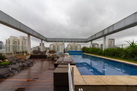 Área comum - Piscina de kitnet/studio para alugar com 1 quarto, 38m² em Brooklin, São Paulo
