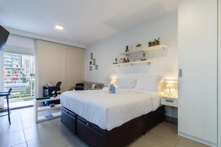 Sala/Quarto de kitnet/studio para alugar com 1 quarto, 38m² em Brooklin, São Paulo