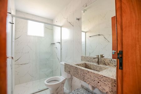 Banheiro de apartamento para alugar com 1 quarto, 42m² em Vila Sonia, São Paulo