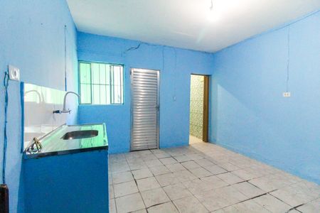 Cozinha de casa para alugar com 1 quarto, 40m² em Jardim Margarida, São Paulo