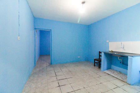 Sala/Cozinha de casa para alugar com 1 quarto, 40m² em Jardim Margarida, São Paulo
