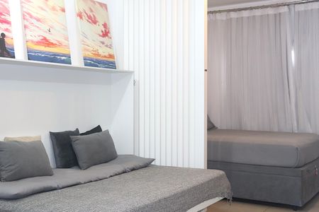 Studio à venda com 25m², 1 quarto e sem vagaSala / Quarto