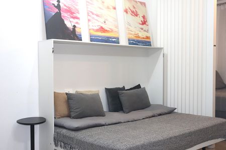 Studio à venda com 25m², 1 quarto e sem vagaSala / Quarto