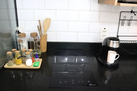 Studio à venda com 25m², 1 quarto e sem vagaCozinha