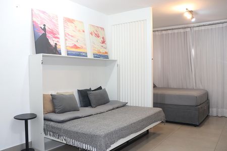Studio à venda com 25m², 1 quarto e sem vagaSala / Quarto