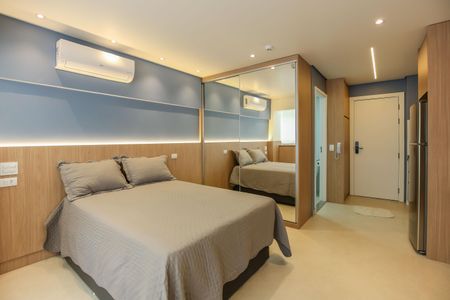 Apartamento para alugar com 27m², 1 quarto e sem vagaStudio - Quarto e Cozinha